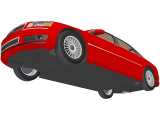 Audi A8 Long 3D Model preview