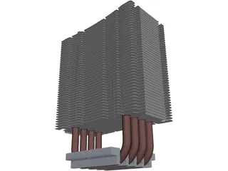 Xigmatek HDT-SD964 Cooler 3D Model preview