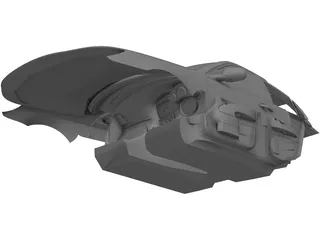 Interior Saab 9-3 TurboX 3D Model preview