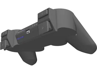 Playstation 3 Controller 3D Model preview
