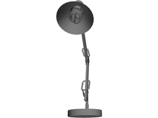 Helix Articulating Desk Lamp 3D Model preview