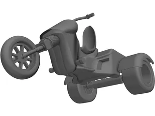 Trike 3D Model preview