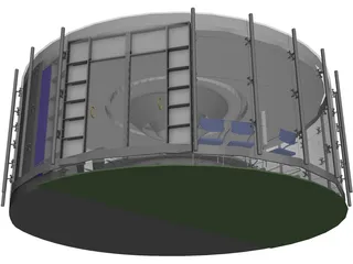 Council Chamber 3D Model preview