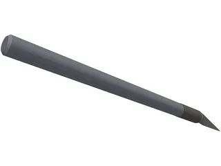 Xacto Knife 3D Model preview