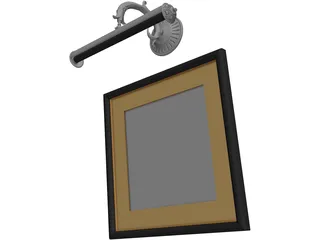 Picture Frame 3D Model preview