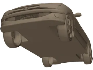 Peugeot 206 HDI Sedan 3D Model preview