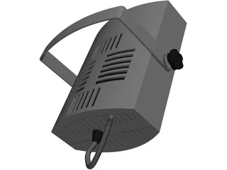 Projector Exhibition Light 3D Model preview