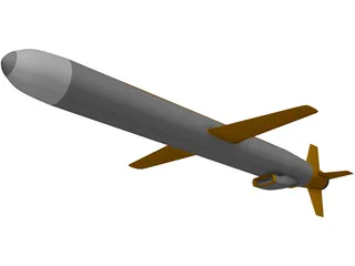 BGM-109 Tomahawk 3D Model preview