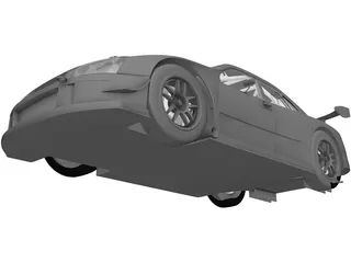 Subaru Impreza (2003) 3D Model preview