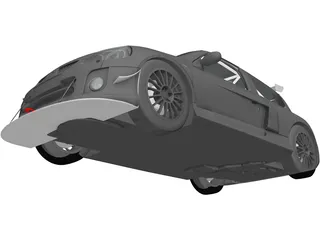 Renault Clio V6 Sport (2003) 3D Model preview