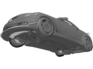 Toyota Soarer 430 (2002) 3D Model preview