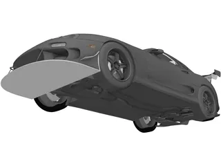 Toyota Supra Top Secret (1998) 3D Model preview