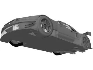 Nissan Skyline (2003) 3D Model preview