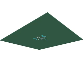Central City Building 3D Model preview