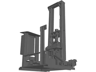 Mulhauser Muck Skip Tipper 3D Model preview