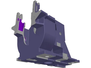 Engine Support 3D Model preview