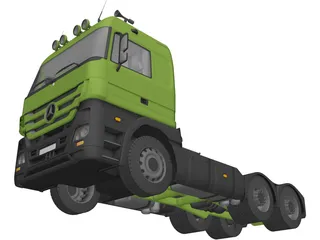 Mercedes-Benz Actors 3D Model preview