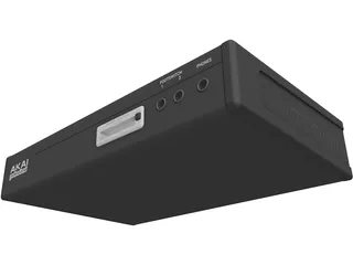 Akai MPC 1000 3D Model preview