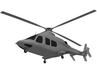 Bell 429 3D Model preview