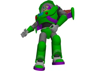 Buzz Lightyear 3D Model preview