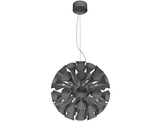 Ceiling Lamp 3D Model preview