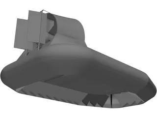 Hovercraft 3D Model preview
