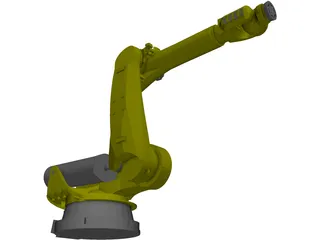 Kuka Robot KR210 3D Model preview
