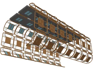 Dry Dock 3D Model preview