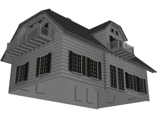 House 3D Model preview