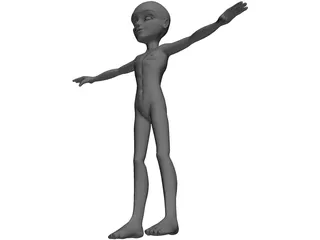 Boy 3D Model preview