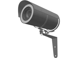 Security Camera Canon 3D Model preview