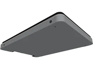 SSD Intel 2.5 80Gb 3D Model preview