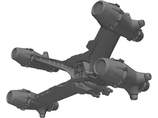 Babylon 5 Starfury 3D Model preview