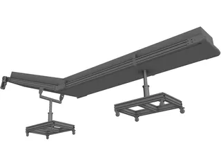 Conveyor Belt 3D Model preview