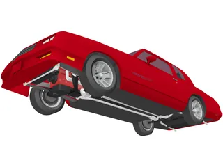 Chevrolet Monte Carlo SS (1986) 3D Model preview