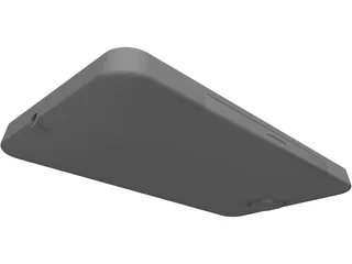 HTC HD 2 Mobile Phone 3D Model preview