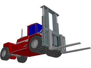 Kalmar DCD320 Forklift 3D Model preview