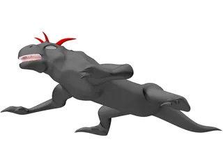Dragon 3D Model preview