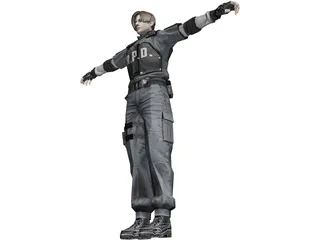 Leon S. Kennedy 3D Model preview