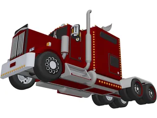 Truck 3D Model preview