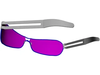 Sunglasses 3D Model preview