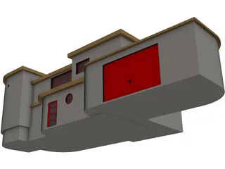 Window House 3D Model preview