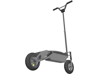 Scooter Electric 3D Model preview