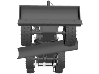 Auto Grader 3D Model preview
