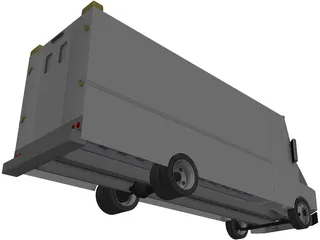 Freightliner MT-55 3D Model preview