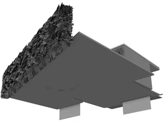 Bungalow 3D Model preview