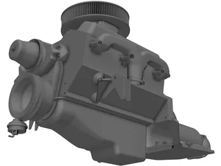 Chevrolet Chevelle V8 Engine 3D Model preview