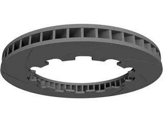 Brake Disk AP Racing CP5000-219CG8 3D Model preview