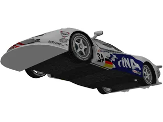 McLaren F1 GT (1995) 3D Model preview