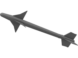 AIM-9 Sidewinder 3D Model preview